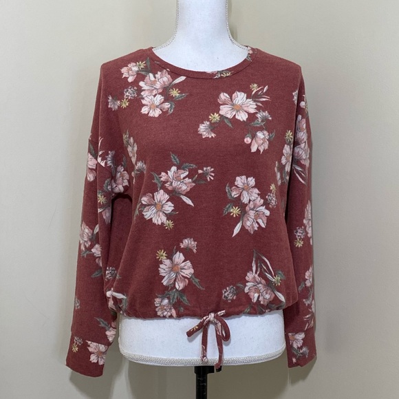 Nwt Moondance || Woman’s pull over floral sweater Sz Medium - Picture 2 of 10